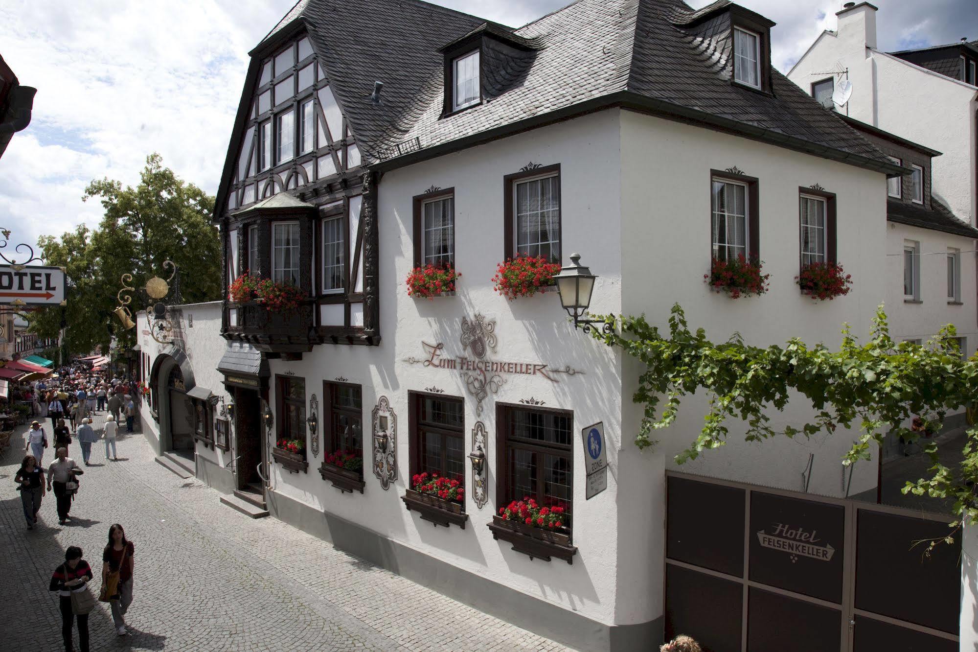Hotel Felsenkeller Рюдесхайм-на-Рейне Экстерьер фото